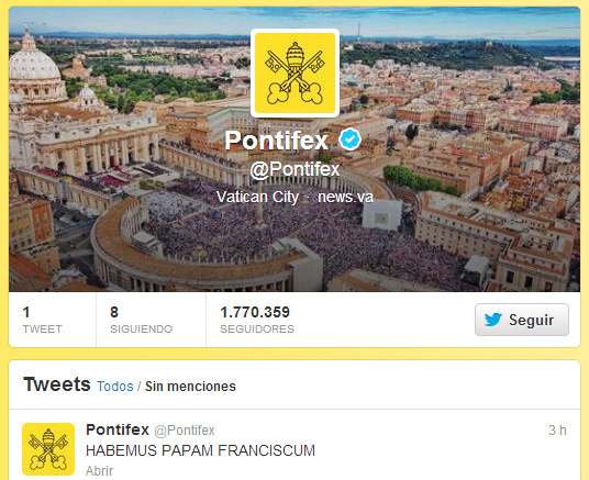 Twitter Pontifex